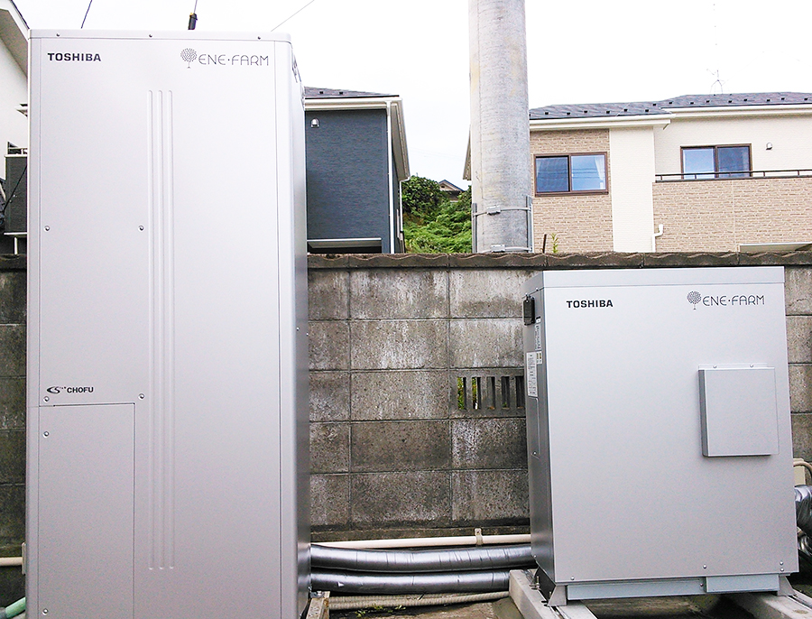 自分の家で『電気とお湯を同時につくるエネファーム』